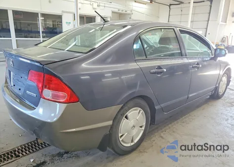 2008 Honda Civic Hybrid из США, поврежденный, VIN JHMFA36238S021814